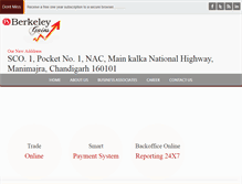 Tablet Screenshot of berkeleygains.com